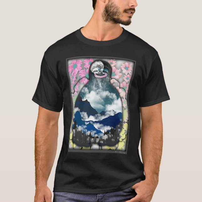 T-SHIRT SERENE SLOTH (Devant)