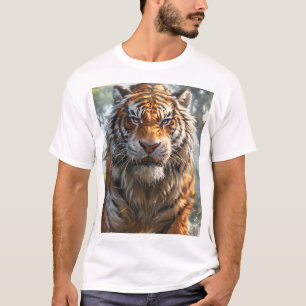 T-shirt Sérénité dans la nature : Paysage forestier majest