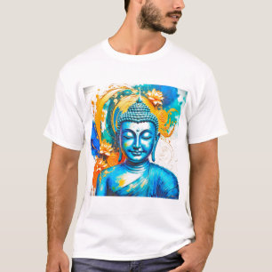 T-shirt Sérénité dans les couleurs : Bouddha Art
