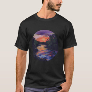 T-shirt Sérénité de la nature pour les hommes et les femme
