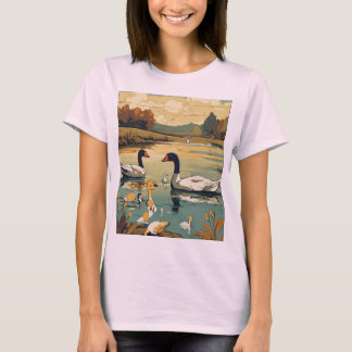 T-shirt Sérénité des quacks - Canards en Harmonie