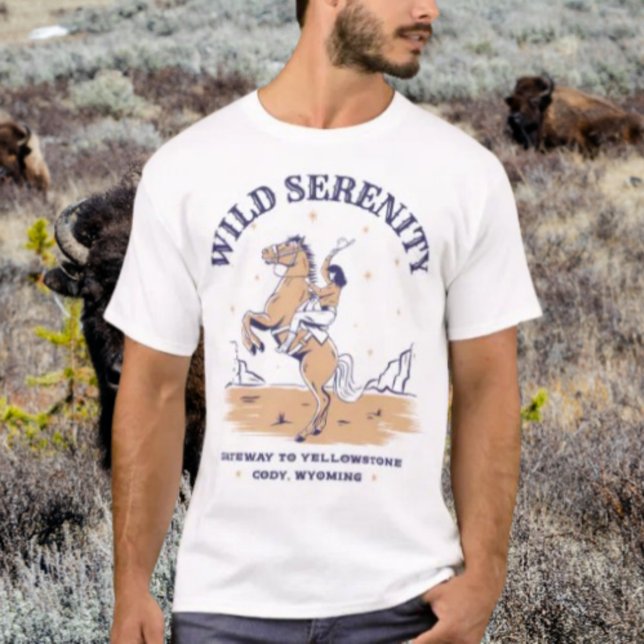 T-shirt Sérénité sauvage (Créateur téléchargé)