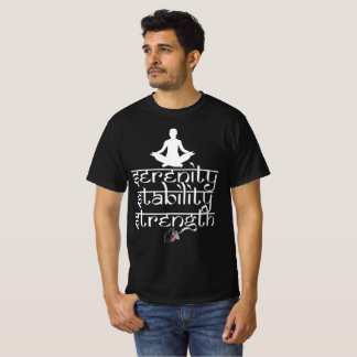 T-shirt Sérénité Stabilité Force