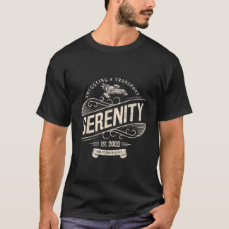 T-shirt Serenity Sgling And Transport Firefly