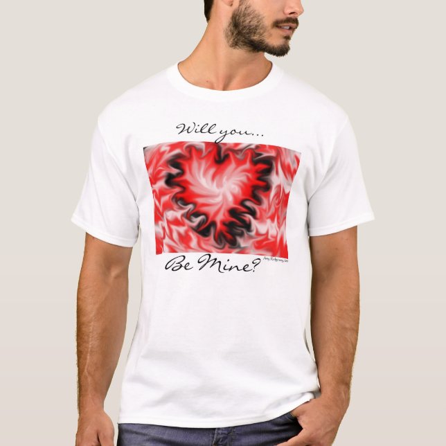 T-shirt Serez-vous les miens ? (Devant)