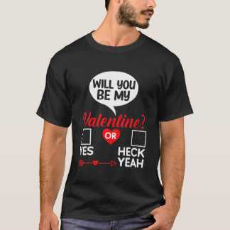T-shirt Serez-vous mon amour de la Saint Valentin