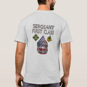 T-shirt Sergent-chef de la 4e division d'infanterie
