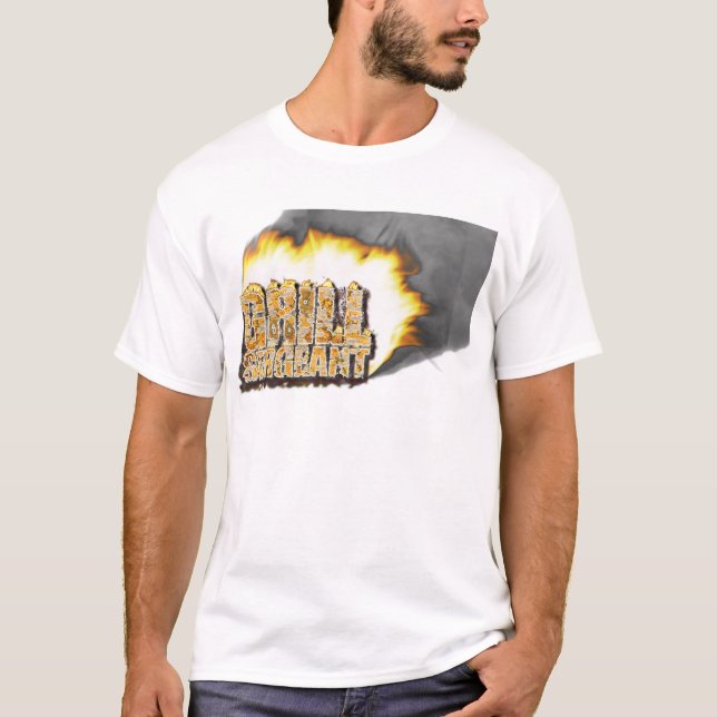 T-SHIRT SERGENT DE GRIL ! (Devant)
