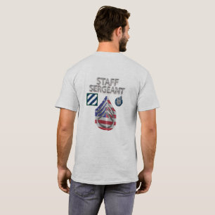 T-shirt Sergent d'état-major de la 3e division d'infanter