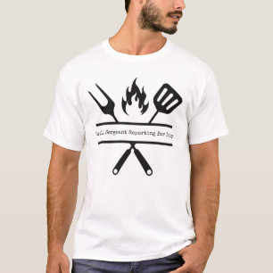 T-shirt Sergent Grill Déclaration Pour Le Service