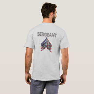 T-shirt Sergent Rank