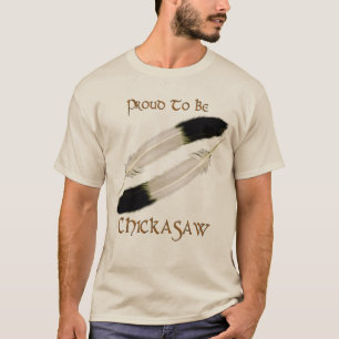 T-shirt Série amérindienne 'FIER D'ÊTRE CHICKASAW'