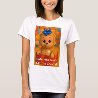 T-shirt Série babyJoy 4 #12 Niveau de cutesse hors des cha