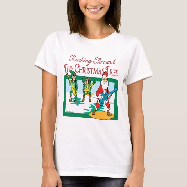 T-shirt Série de chant de Noël (Devant)