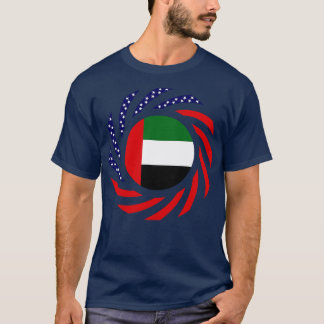 T-shirt Série de drapeaux émiratis américains multinationa