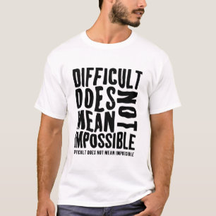 T-shirt Série de graffitis aux lettres