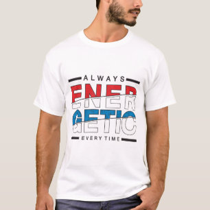 T-shirt Série de graffitis aux lettres