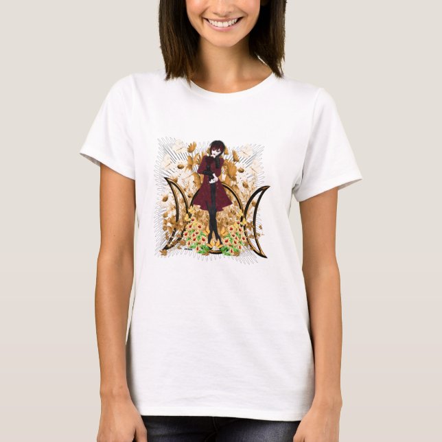 T-shirt Série triple 4 de lune (Devant)