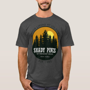 T-shirt Série TV Shady Pines Retirement Home 80s