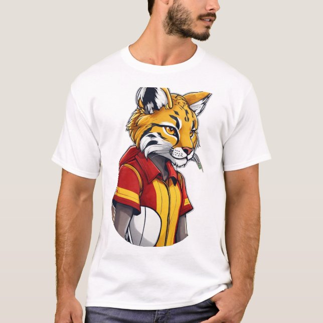 T-shirt Séries de faune majestueuse (Devant)