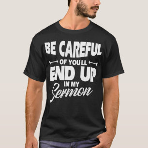 T-shirt Sermon d'appréciation du pasteur Shirt