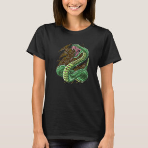 T-shirt Serpent À Crotales Pour Les Éleveurs De Serpent En