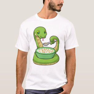 T-shirt Serpent à manger avec Muesli