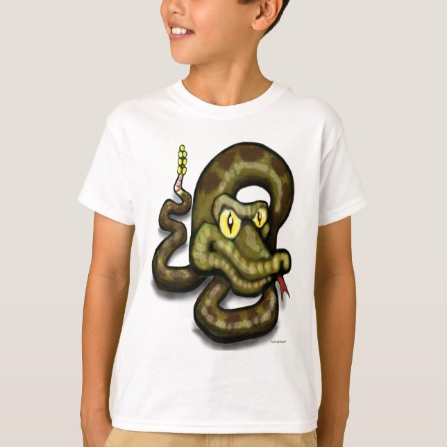T-shirt Serpent à sonnettes (Devant)