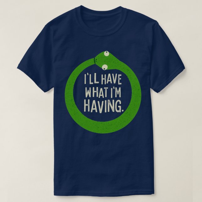 T-shirt Serpent affamé (Design devant)