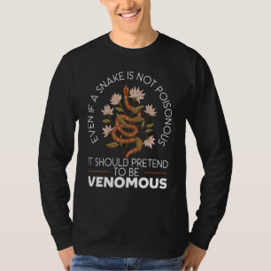 T-shirt Serpent Animal Reptile Herpétologie Serpent
