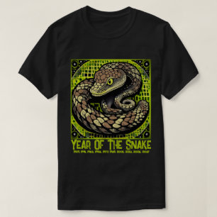 T-shirt Serpent, année du serpent
