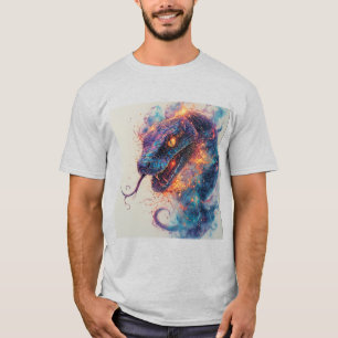 T-shirt Serpent ardent à l'énergie dynamique