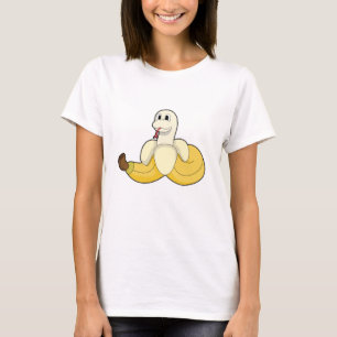 T-shirt Serpent avec banane