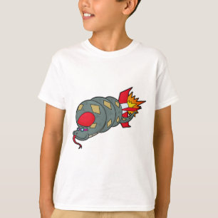 T-shirt Serpent avec fusée