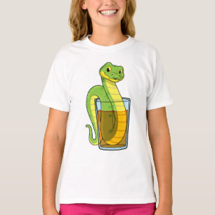 T-shirt Serpent avec jus