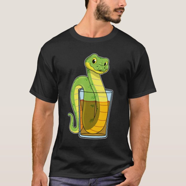 T-shirt Serpent avec jus (Devant)