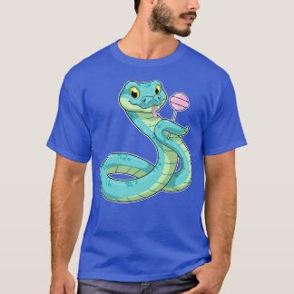T-shirt Serpent avec Lollipop