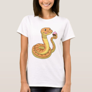 T-shirt Serpent avec muffin