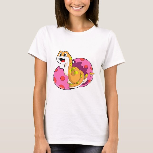 T-shirt Serpent avec oeuf (Devant)