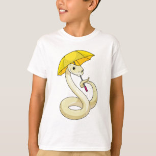 T-shirt Serpent avec parapluie