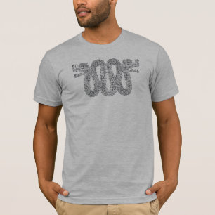 T-shirt Serpent aztèque