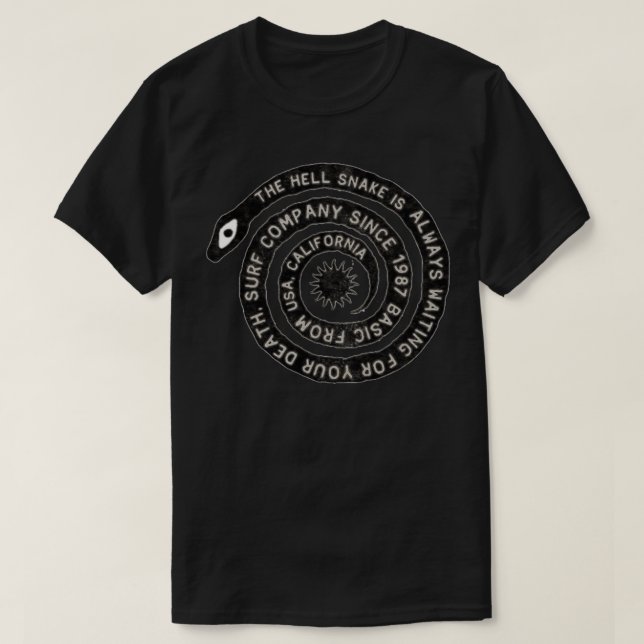 T-shirt Serpent Californie (Design devant)
