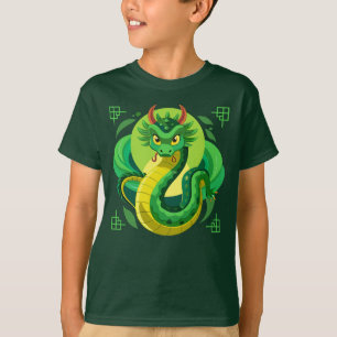 T-shirt Serpent chinois de zodiaque - Année du serpent