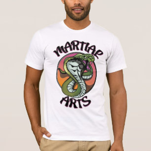 T-shirt Serpent d'arts martiaux