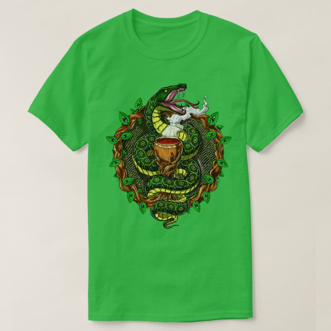 T-shirt Serpent d'Ayahuasca (Design devant)