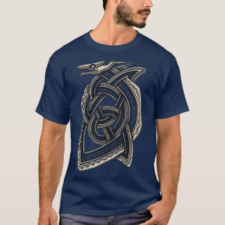 T-shirt Serpent de dragon viking
