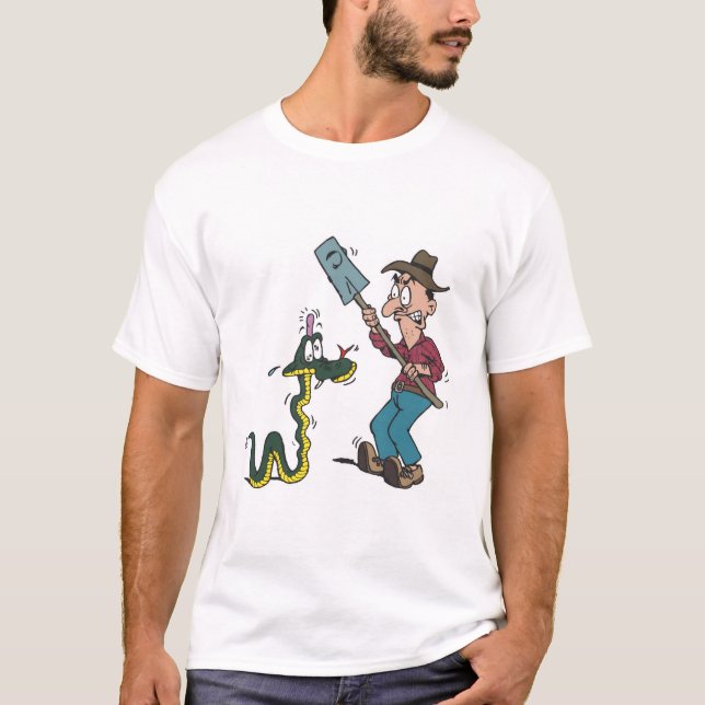 T-shirt serpent de haine (Devant)