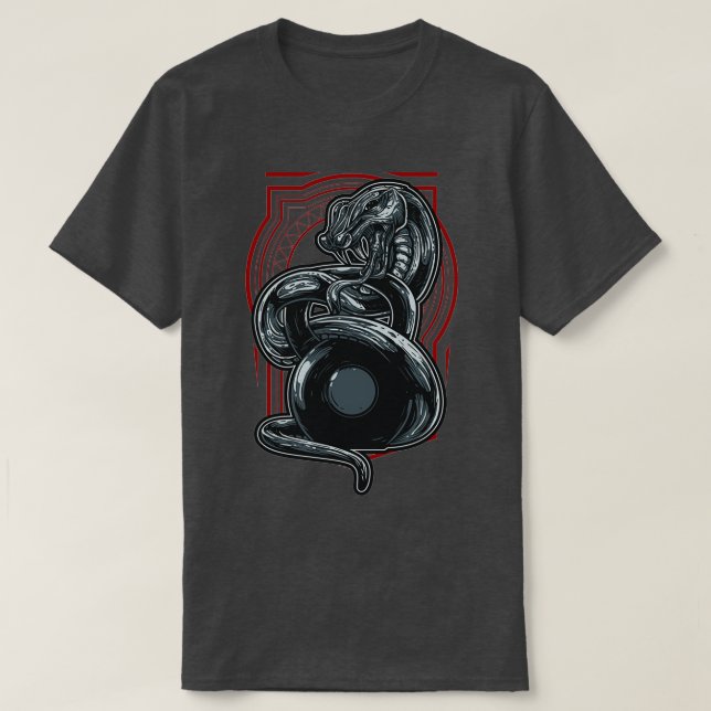 T-shirt Serpent de Kettlebell (Design devant)