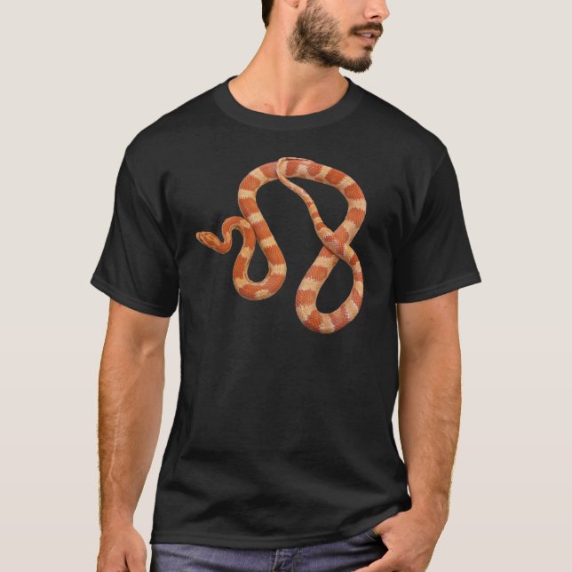 T-shirt Serpent de maïs albinos (Devant)