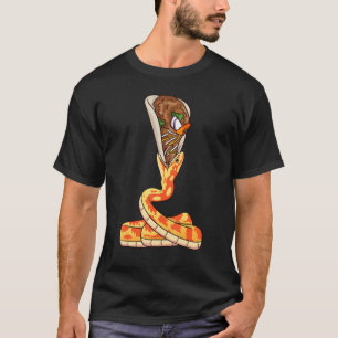 T-shirt Serpent De Maïs Mangeant Un Animal De Compagnie Ta